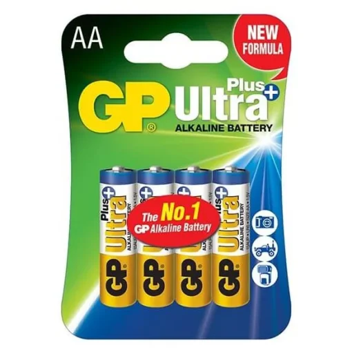 Gp Ultra Plus Alkali Aa Ceruzaelem Lr6 4 Db Os Kiszerelesben