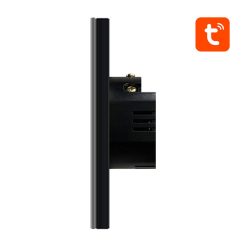 Smart Light Switch ZigBee Avatto ZTS02-EU-B1 1 Way TUYA (black)