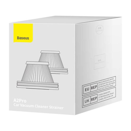 Baseus A2Pro Autós porszívó szűrő, 2 db (fehér) - Image 8