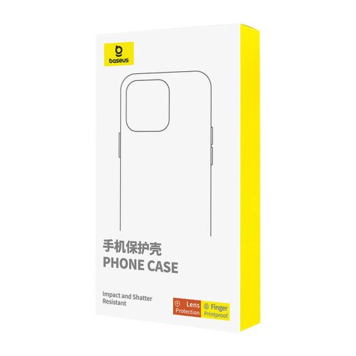 Baseus Átlátszó Tok iPhone 15 + edzett üvegfólia - Image 4