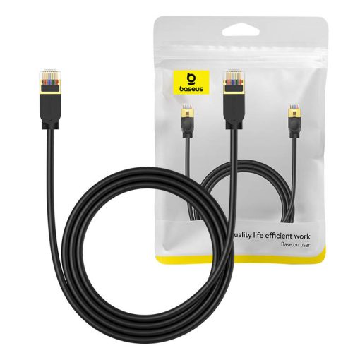 Baseus Cat 7 10Gb Ethernet RJ45 kábel 1,5 m fekete - Image 9