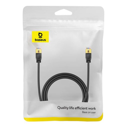 Baseus Cat 7 10Gb Ethernet RJ45 kábel 1,5 m fekete - Image 7