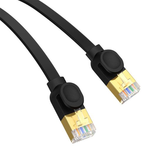 Baseus Cat 7 10Gb Ethernet RJ45 kábel 1,5 m fekete - Image 2