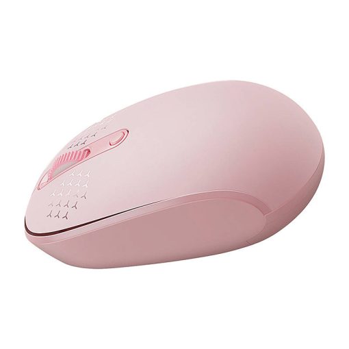 Baseus F01B vezeték nélküli egér, Tri-mode, 2.4G, BT 5.0, 1600 DPI, rózsaszín - Image 6