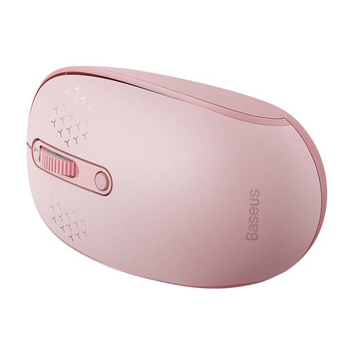 Baseus F01B vezeték nélküli egér, Tri-mode, 2.4G, BT 5.0, 1600 DPI, rózsaszín - Image 7