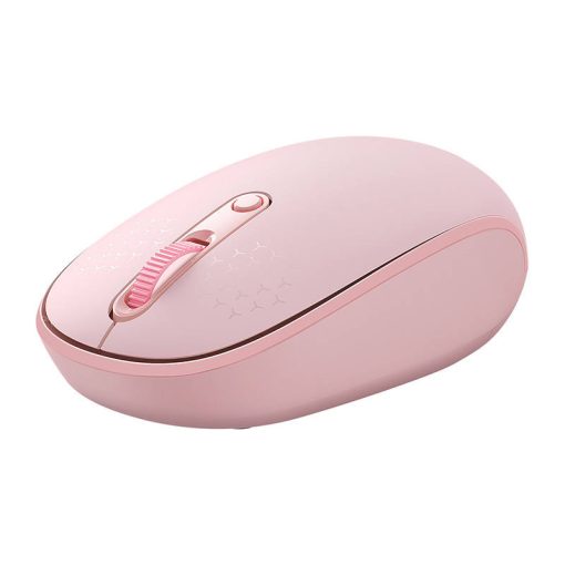 Baseus F01B vezeték nélküli egér, Tri-mode, 2.4G, BT 5.0, 1600 DPI, rózsaszín - Image 4