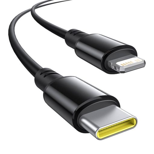 Baseus autós töltő + Lightning kábel, USB-C, 60W, fekete - Image 5