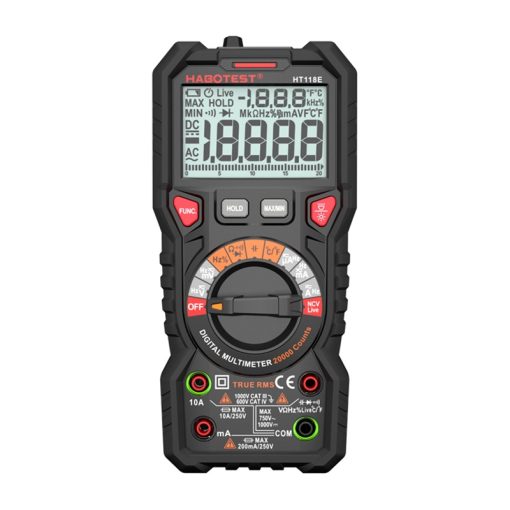 Habotest HT118E univerzális digitális multiméter True RMS NCV - Image 2