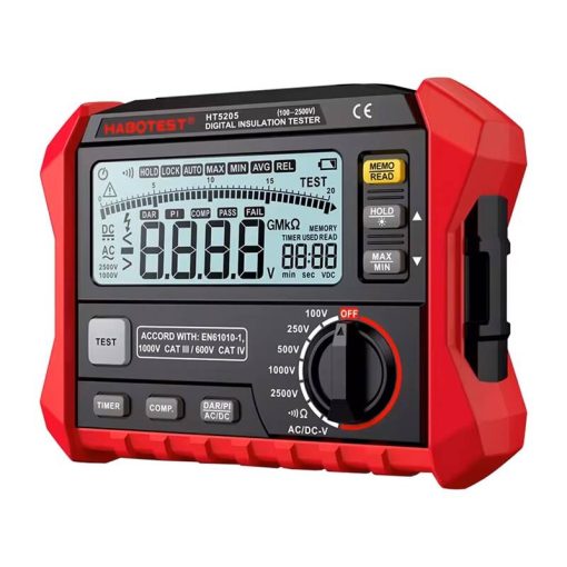 Habotest HT5205 digitális szigetelésvizsgáló készülék - Image 2