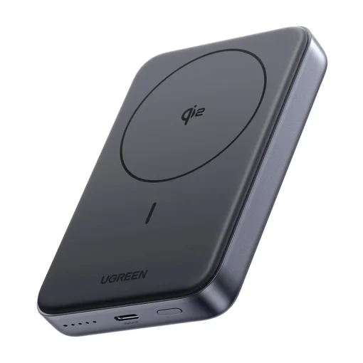 UGREEN PB761 MagSafe mágneses powerbank, 10000 mAh, 30W, Qi2, fekete - Image 3