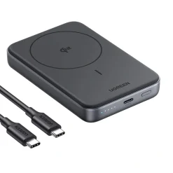 UGREEN PB761 MagSafe mágneses powerbank, 10000 mAh, 30W, Qi2, fekete