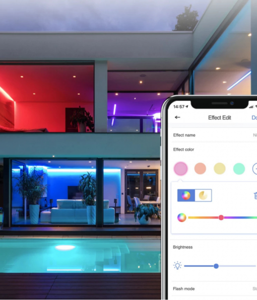 Meross MSL320 okos led szalag, RGB és fehér fény, 5m - Image 3