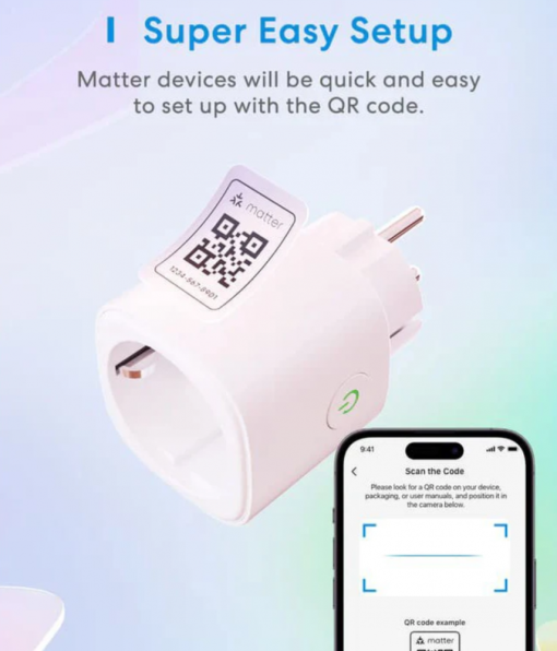 Meross Smart Wi-fi Plug Mini okos konnektor, teljesítmény mérés - Image 3