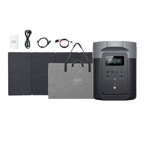 EcoFlow Delta 2 Max csomag  + PV panel 400W összecsukható - Image 11