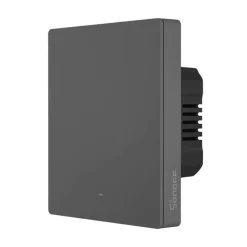 SONOFF SwitchMan M5-3C-80, 1 gombos, sorolható, antracit