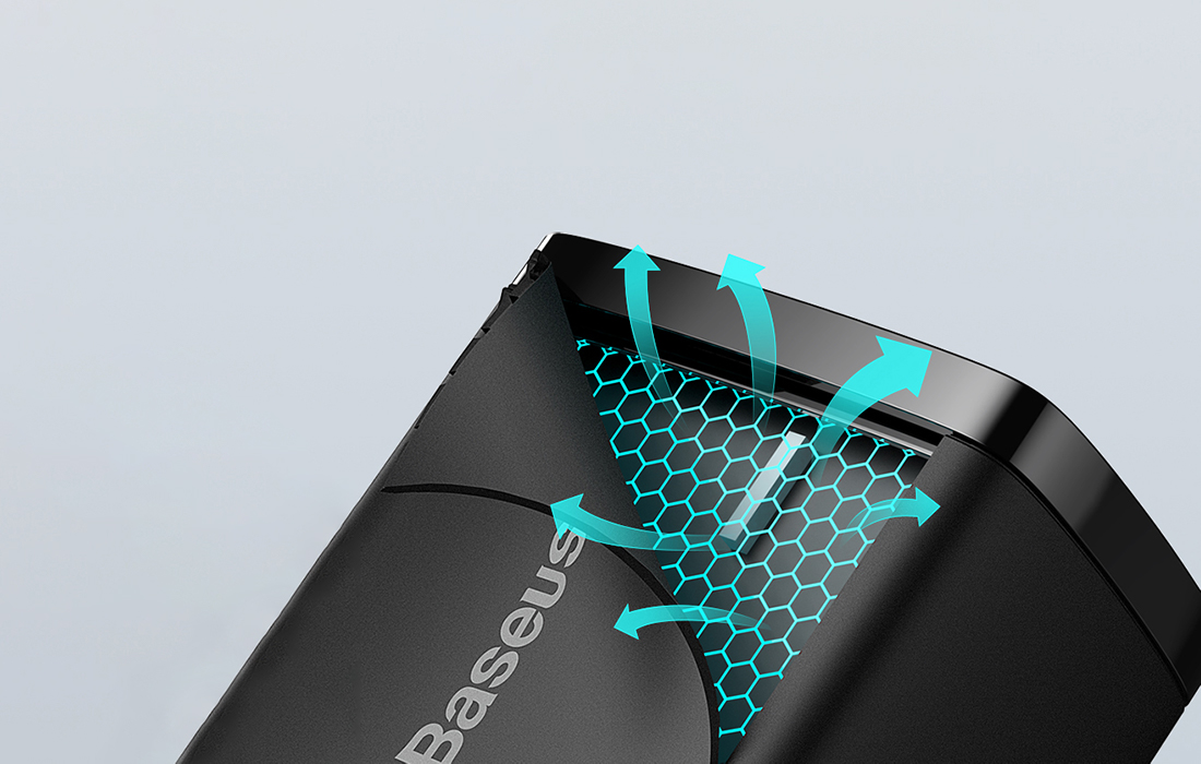 Baseus Compact gyors töltő, USB, USB-C, 20W – fehér 5