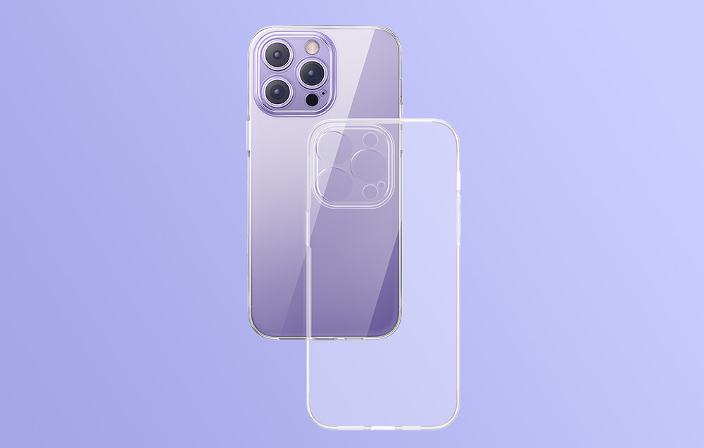 Baseus Crystal Series tok iPhone 14 Plus-hoz 1