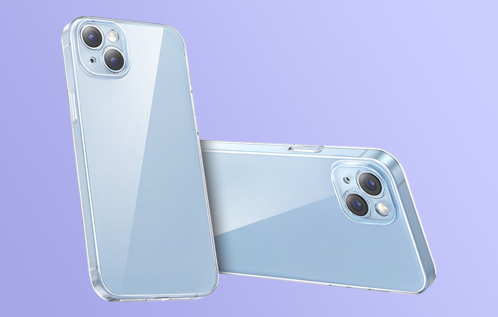 Baseus Crystal Series tok iPhone 14 Plus-hoz 2