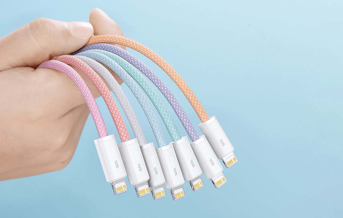 Baseus Dynamic Series USB-C-Lightning kábel, 20 W, 1 m (kék) 2