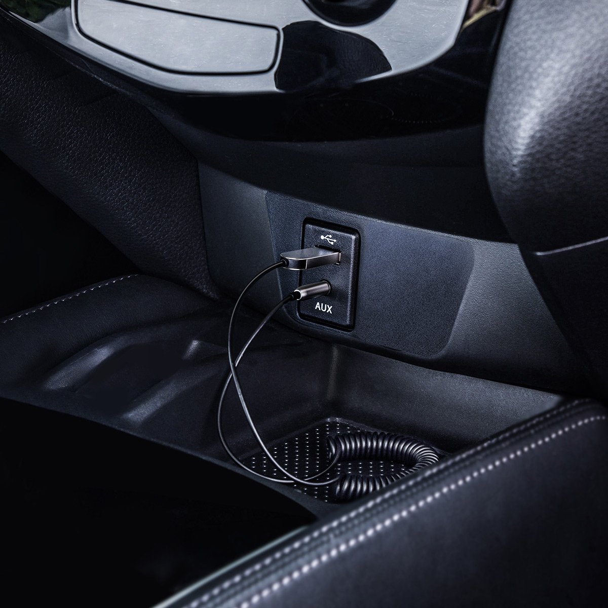 Baseus USB Audio Adapter Bluetooth 5.0, AUX - fekete 1