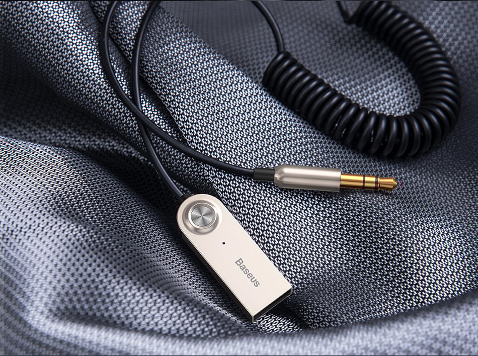 Baseus USB Audio Adapter Bluetooth 5.0, AUX - fekete 2