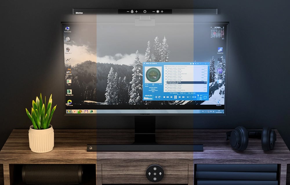 BlitzWolf BM-ES1 PLUS monitorlámpa 2