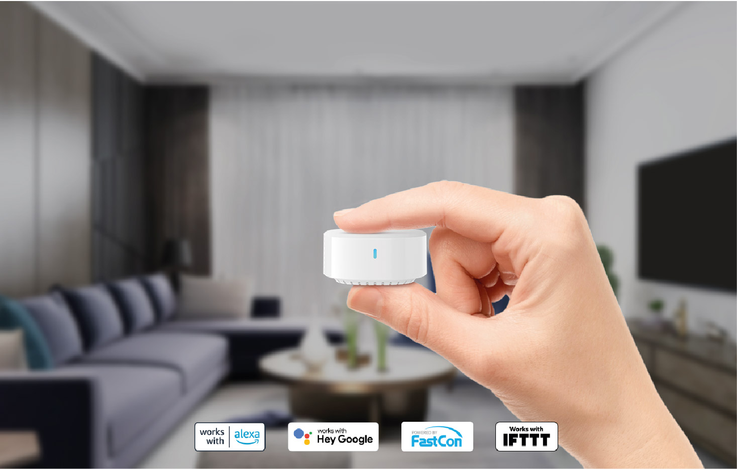 BroadLink DS4-FC Okos ajtóérzékelő + S3 HUB 7