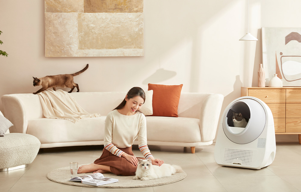 Catlink Pro-X Luxury Version intelligens öntisztító macskavécés doboz 2