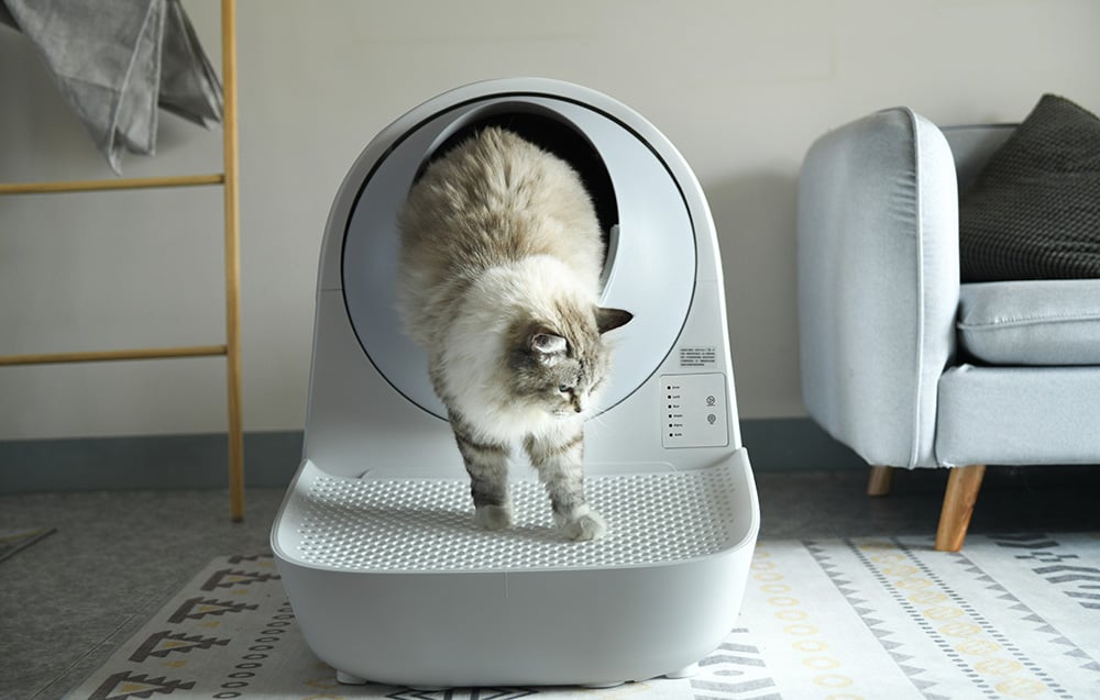 Catlink Scooper macskavécés dobozokhoz lépcső (szürke) 2