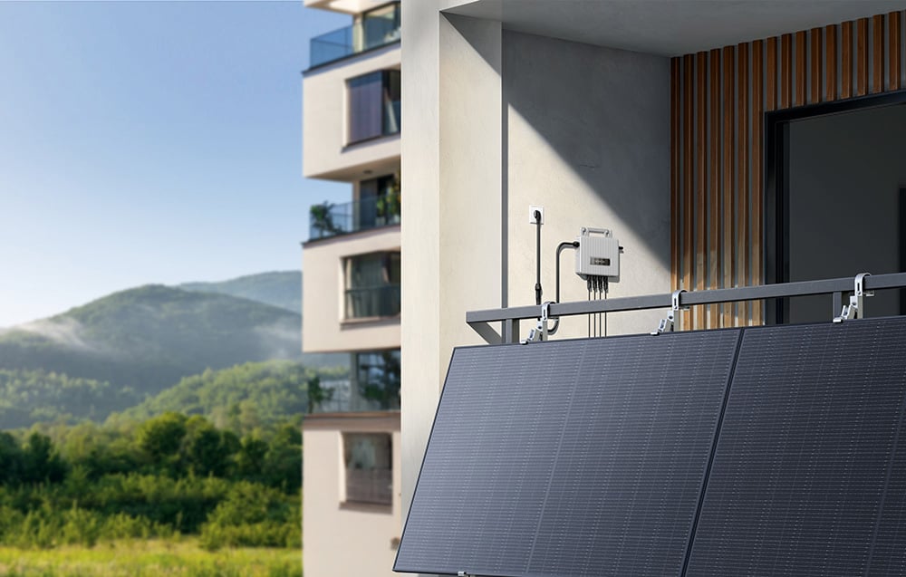 EcoFlow Stream 800W-os mikroinverter készlet + PV és AC kábelek 8
