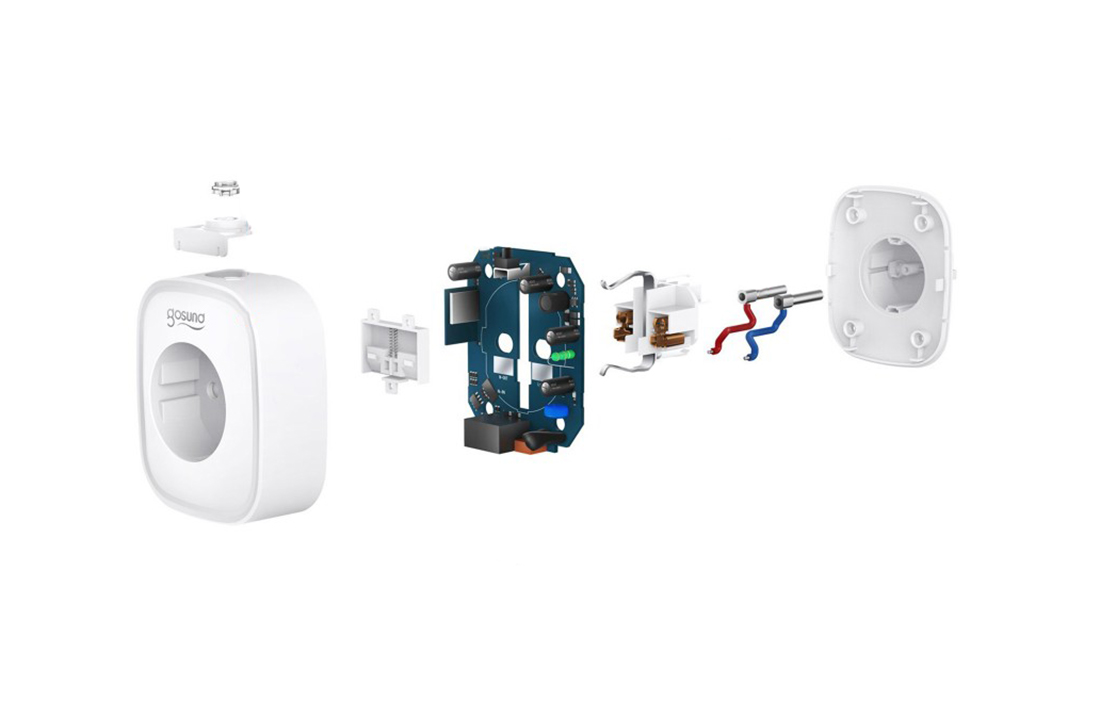 Gosund SP1 intelligens WiFi aljzat, Tuya 3