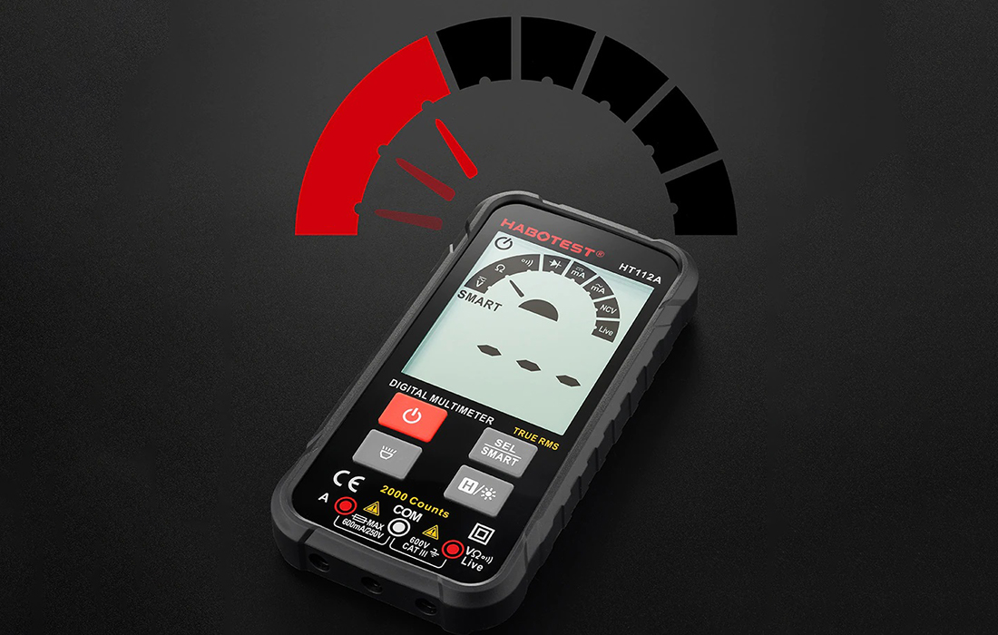 Habotest HT112A True RMS digitális univerzális multiméter 3