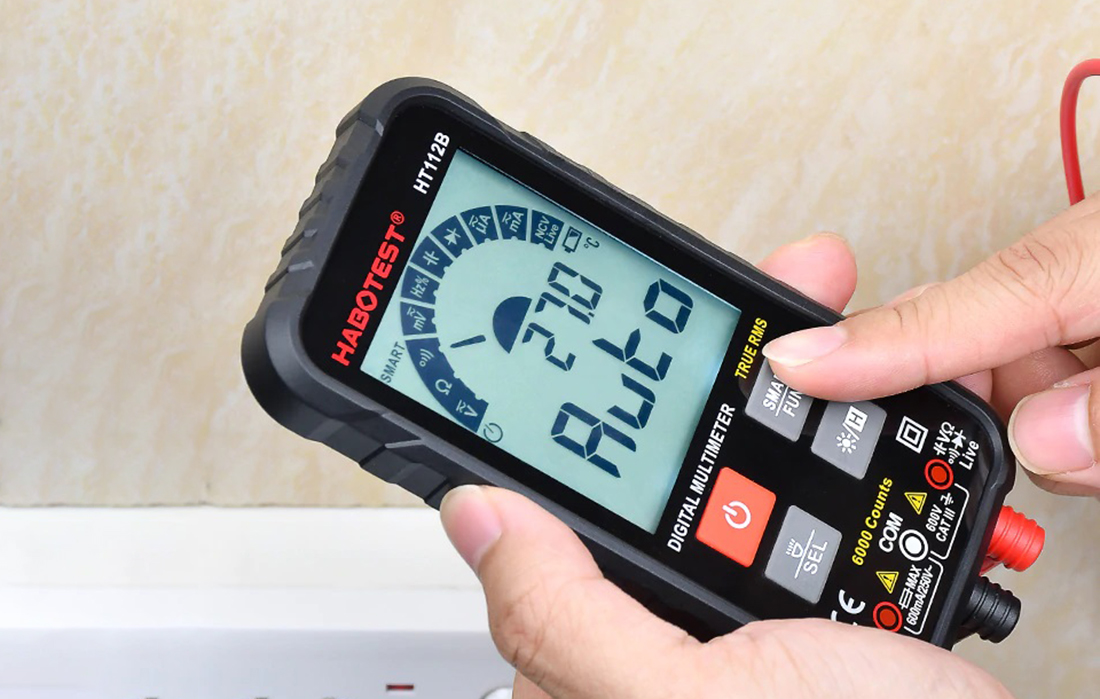 Habotest HT112B True RMS digitális univerzális multiméter 2