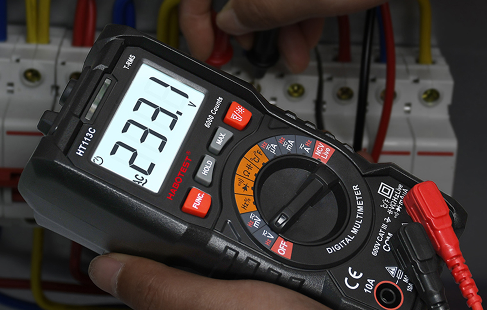 Habotest HT113C digitális univerzális multiméter 3