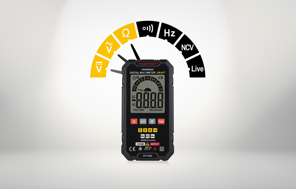 Habotest HT125A digitális univerzális multiméter 2