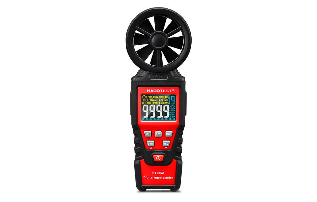 Habotest HT625A digitális anemométer 4