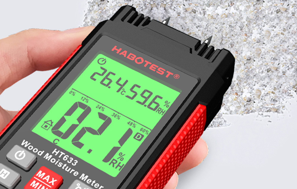 Habotest HT633 fa nedvességmérő 1