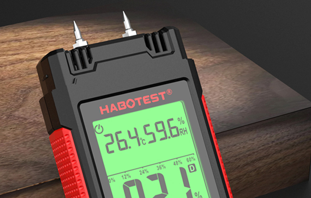 Habotest HT633 fa nedvességmérő 2