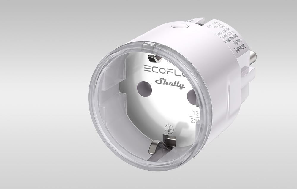 Inteligentne gniazdko EcoFlow x Shelly Smart Plug (STREAM, PowerStream) 2