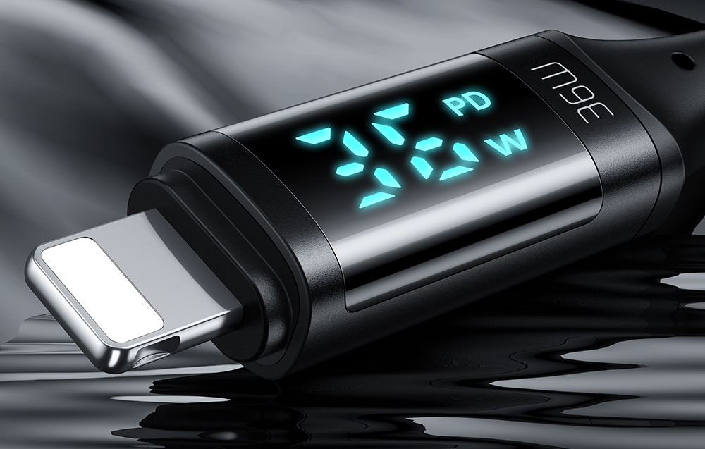 Mcdodo CA-1030 kábel, USB-C Lightning, 36W, 1,2m, fekete 2