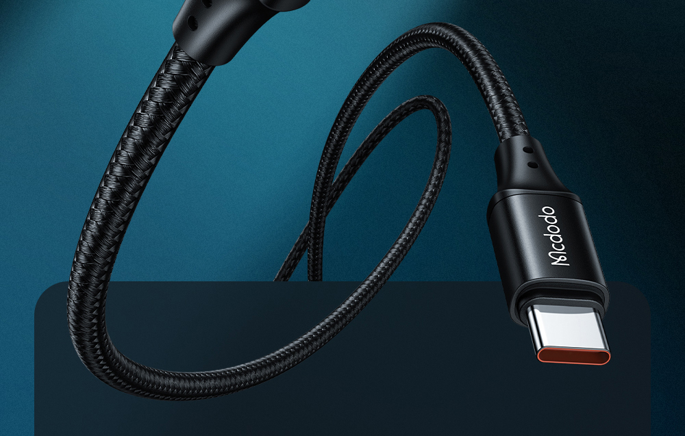 Mcdodo CA-1030 kábel, USB-C Lightning, 36W, 1,2m, fekete 4