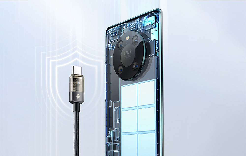 Mcdodo CA-2840 USB-C - USB-C kábel, PD 100W, 1,2m, fekete 2