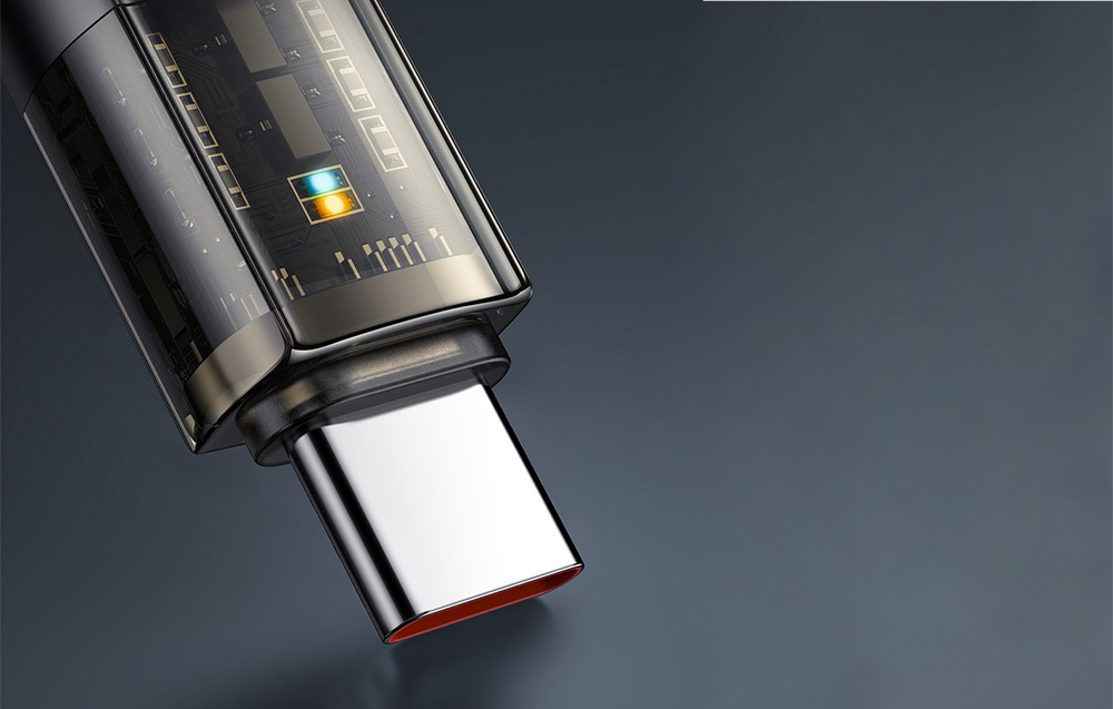 Mcdodo CA-3151 USB-C kábel, 6A, 1,8m, fekete 1