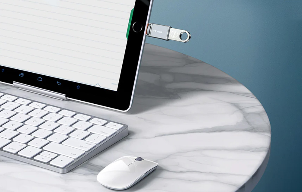 Mcdodo OT-8600 adapter, USB 3.0 - Lightning, fekete 2