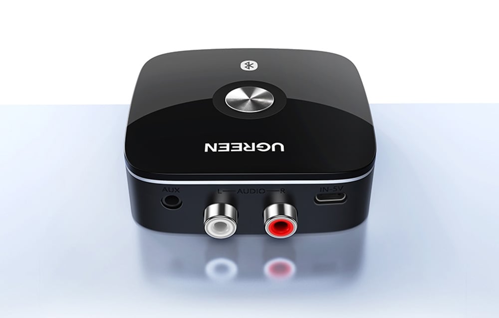 Odbiornik audió USB-C Bluetooth 5.1 Ugreen CM106, 2xRCA + AUX, USB-C 5