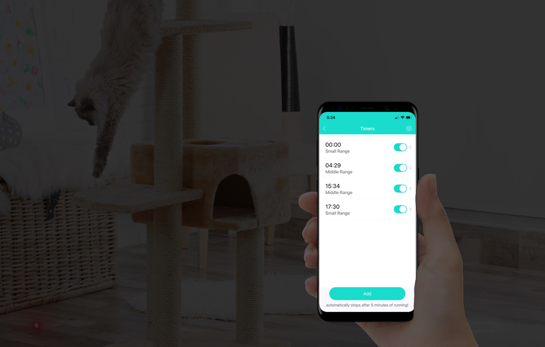 Petoneer Smart Dot Intelligens lézeres kutya-, macskajáték 4