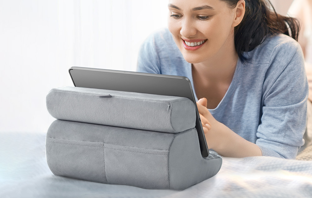 Pillow Tablet Stand, UGREEN gray 2