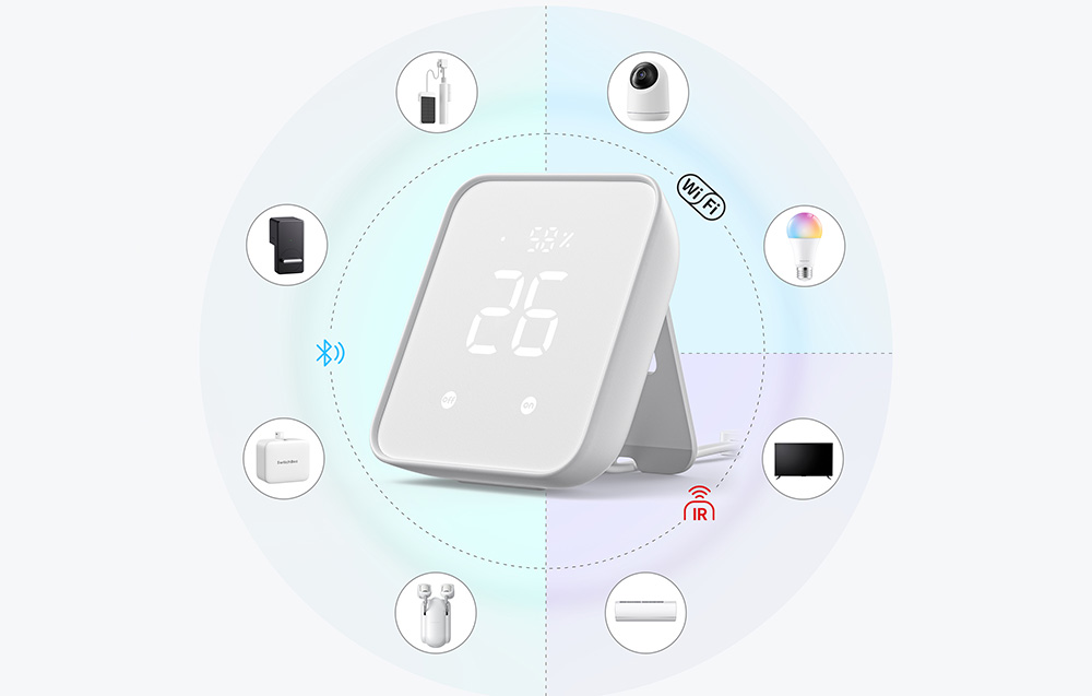SwitchBot Hub 2 WiFi HomeKit BLE IR okos távirányító 1