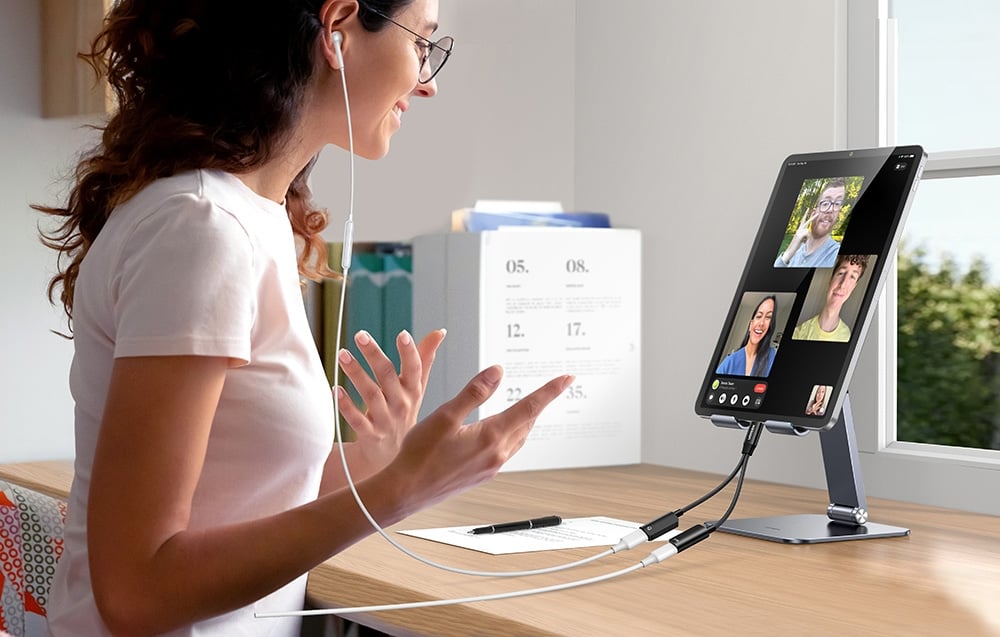 Ugreen CM821 hangkártya, USB-C 2x USB-C-re (fekete) 2