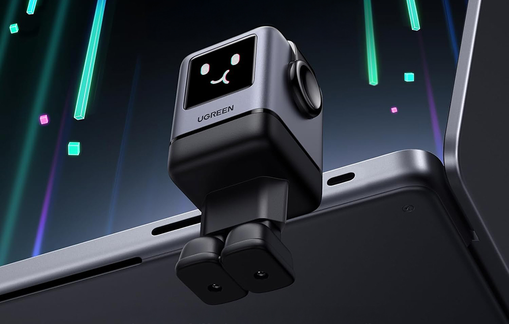 UGREEN Nexode RG (Robot GaN) hálózati töltő, 3x USB-C + USB, 100W (fekete) 1